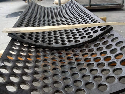 铁板冲孔网Q235低碳钢冲孔筛网材质性能